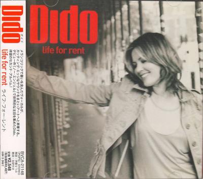 CD DIDO  Life For Rent BVCA21148 Arista 2003 Japan Dance  Electronica Used