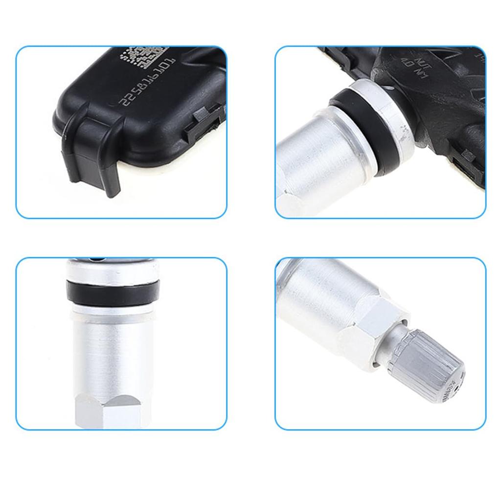 Pre-Programmed TPMS Sensor Tire Pressure Sensor - for Hyundai Elantra 2011-2013 & Kia Rio 2012-2017 - 315MHz - Replace #529333X200, 52933-3X200