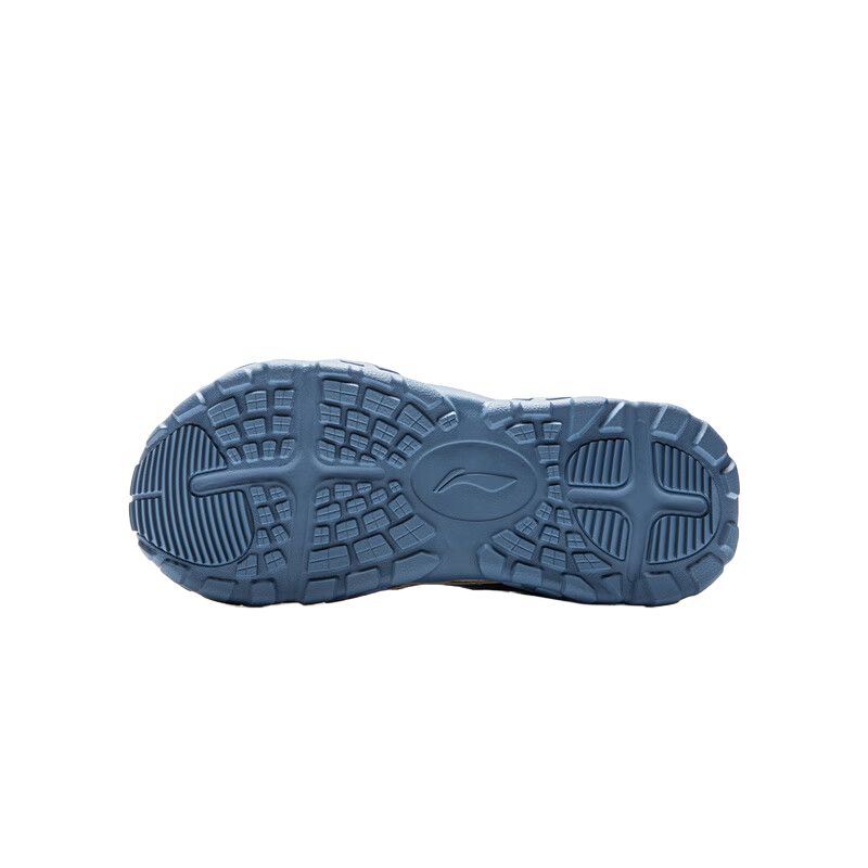Li Ning Fashionable Versatile Non-Slip Wear-Resistant Low-Top Childrens Sandals Kids Sandals Blue YKEV016-1