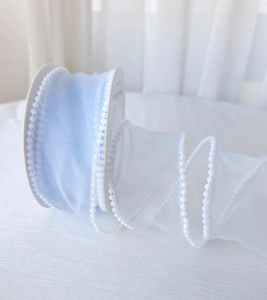 1 st 9m/rol Chiffon Zijden Lint Organza Satijn voor DIY Craft Cadeauverpakking Decoratie Bruidsboeketten Krans Naaibenodigdheden