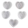 Rose Heart Shape Silicone Candle Molds 3D Heart Soap Silicone Molds for Epoxy Resin Candle Making Gypsum Decoration