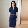 Women's Professional Short Sleeve Blazer Suit