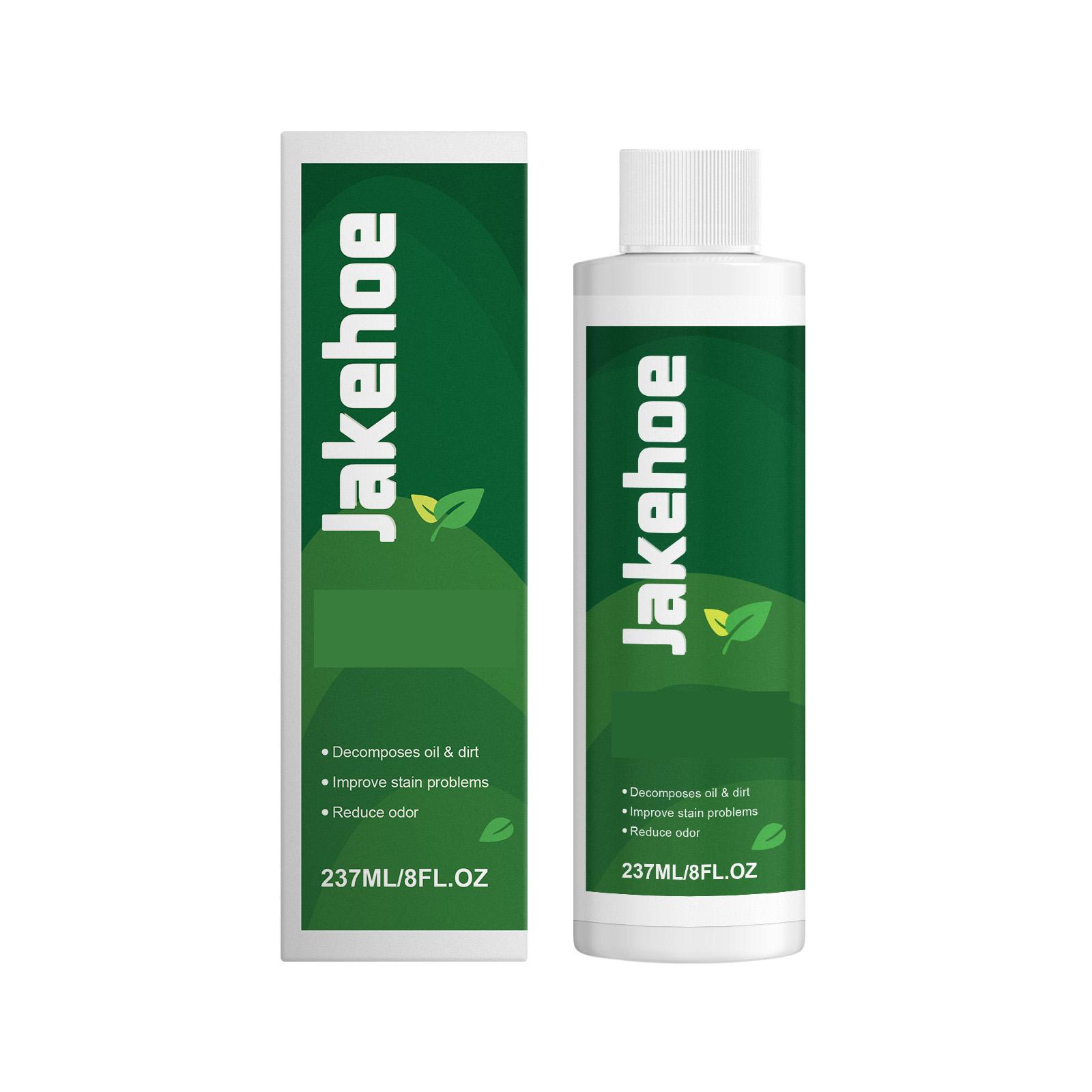 Jakehoe multi-purpose cleaning and care solution, rinse-free, easy to clean the surface of multiple objects in the home, daily cleaning supplies 237ml