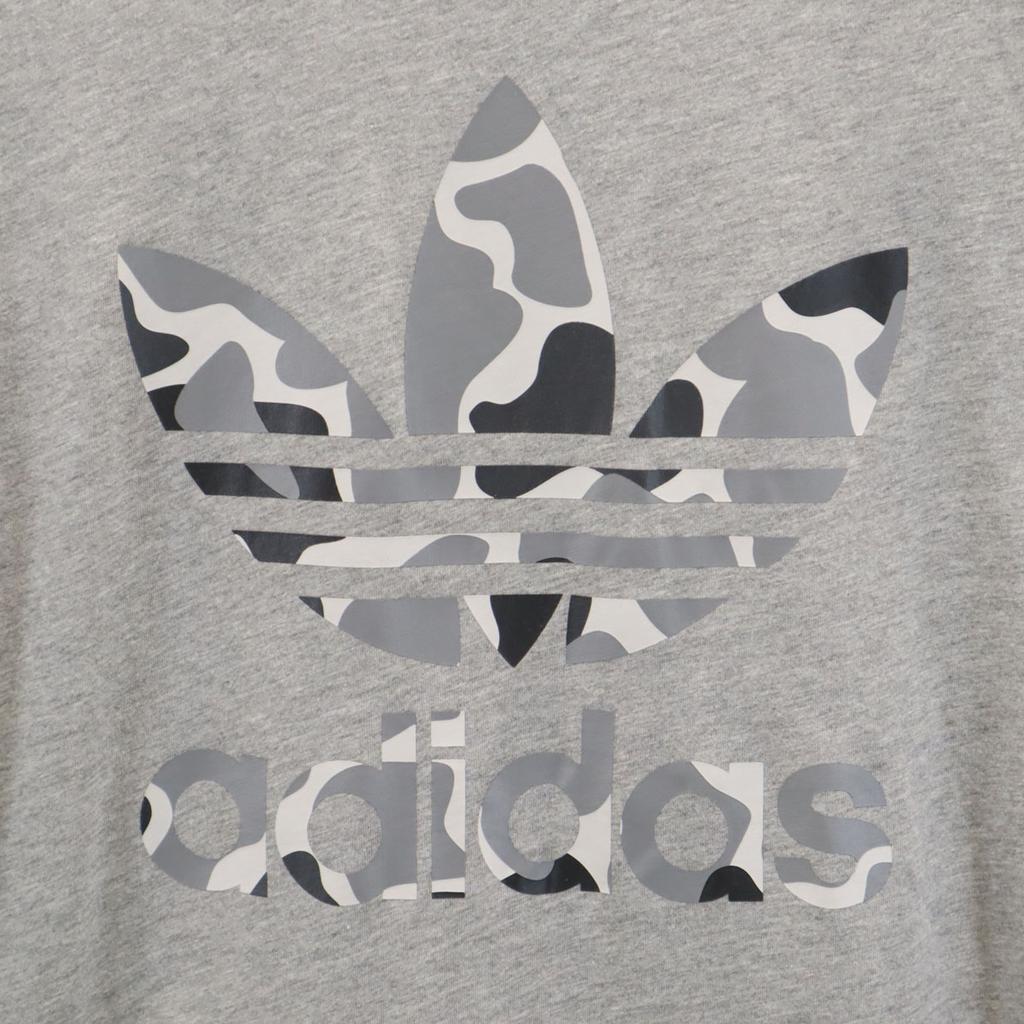 unused adidas Originals Trefoil logo Short sleeve T-shirt S gray Men's Used