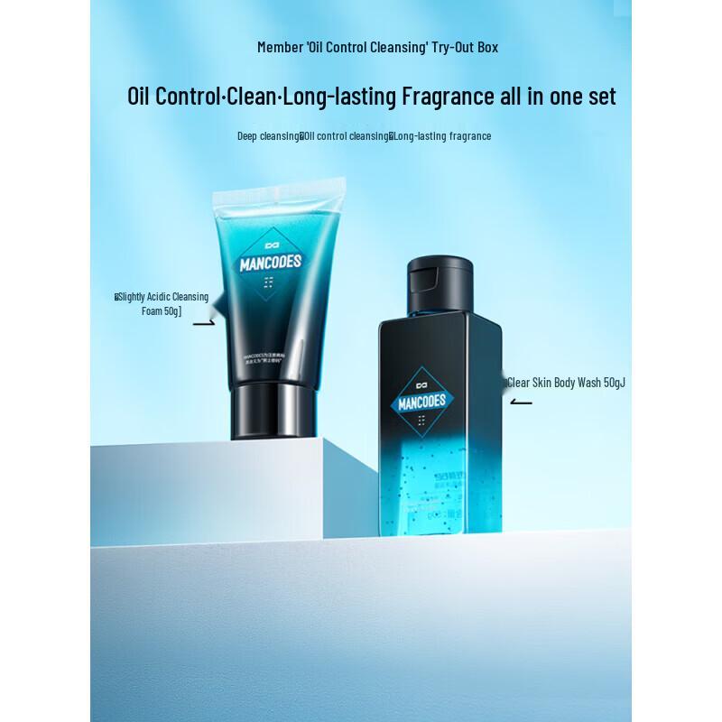 

Подарочный набор для умывания для мужчин Zuo Yan You Se для контроля жирности