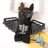 2026 New Pet Costume Halloween Bat Outfit for Small and Medium Dogs Funny Transformation Outfit Cat Standing Costume