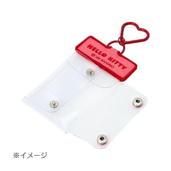 Sanrio Mini Clear Pouch (Exciting Sanrio Capsule Toy Club) Kuromi, Ages 3 and Up, 044491