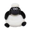 Nihon Ikuji Shaun the Sheep Kids Chair, Shaun Plush-Like Full-Cushion Kids Chair, 1 Piece, Ages 2+