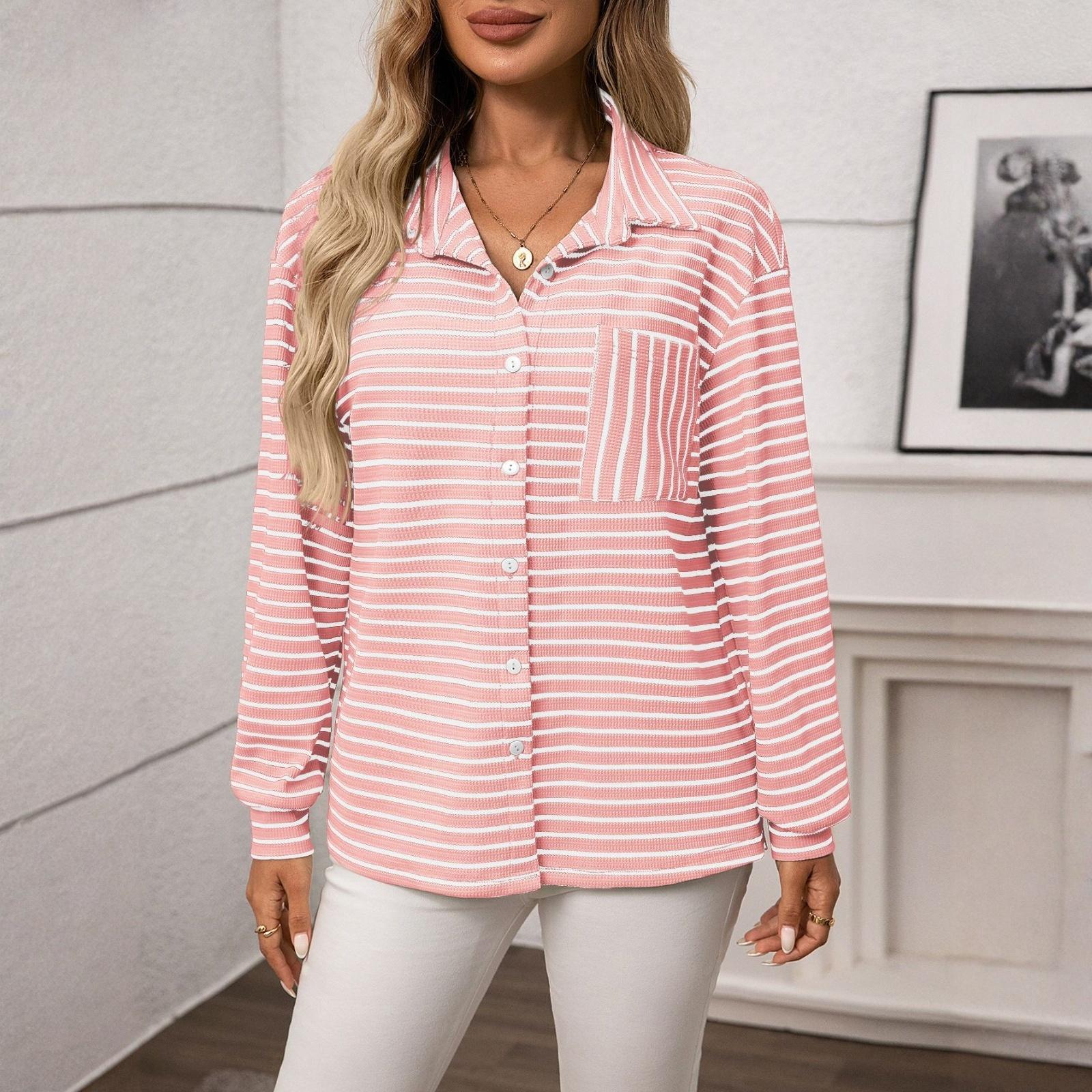 

Женская рабочая одежда с принтом, покатый воротник и двухслойные карманы, базовый верхний пуловер XL