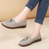 Women Pink Moccasins Leather Shoes Driving Comfort Flats Casual Loafers Walking Shoes for Girl