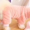 Soft Pet Warm Winter Clothes Cute Puppy Sweater Cat Apparel Coat Jumper Jumpsuit Vest Clothes for Yorkie Small Medium Large Dog
