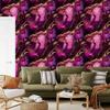 Ink wallpaper burgundy, purple, burgundy and plum 50x1000