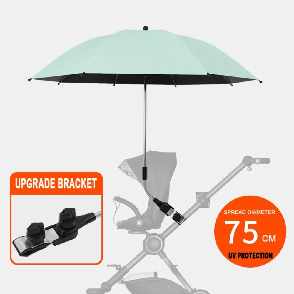 Universal Canopy Cover Baby Stroller Folding Umbrella Pram Umbrella Sun Shade Canopy Baby Parasol