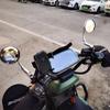 Round Side Mirrors Silver Handle Bar End Mirrors Vintage Reflector  Universal
