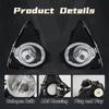 For Toyota Auris 2014 2015 Fog Lights Headlight LED Front Driving Fog Lamp Kit Cover Grill Bezel Waterproof Auto Car Accessories