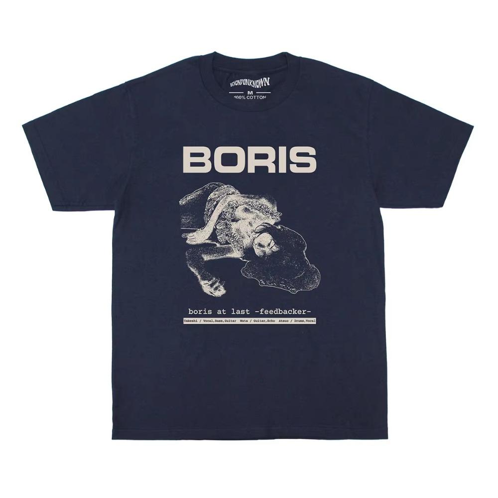 Classic Navy Blue Unisexs Tee Made Of Soft Cotton With Printed Patterncomfortable Casual Short Sleeve Top For Daily Summer Outfit