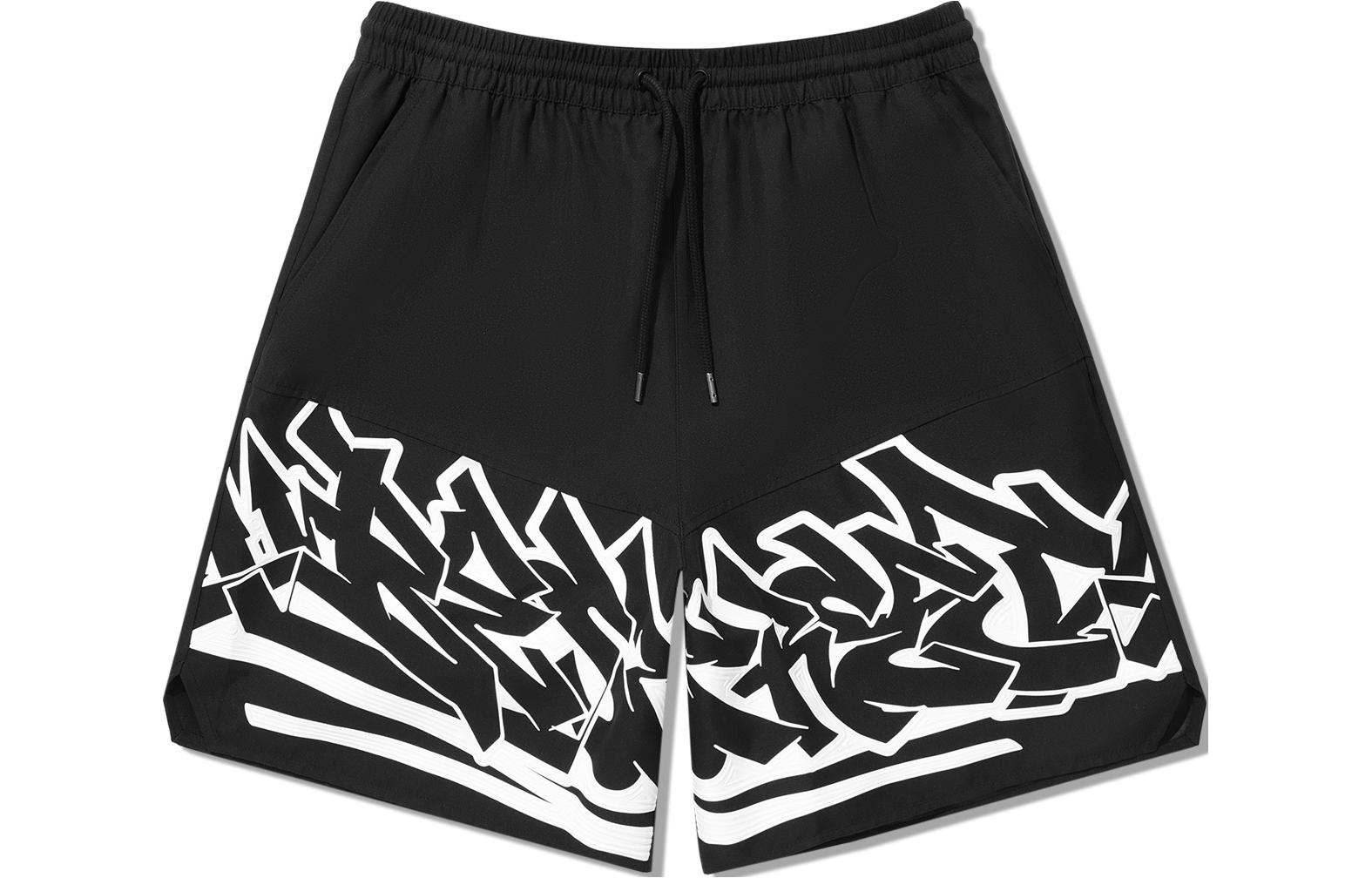 Li Ning Casual Shorts Men s Black AKSU221-1 S