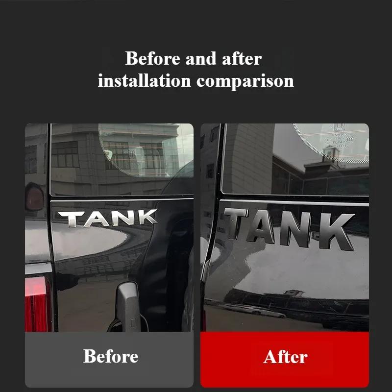 For Tank 300 New Standard Modified Special Vehicle  Car Decoration Tail  Personalized  Car Accesorios Para Auto