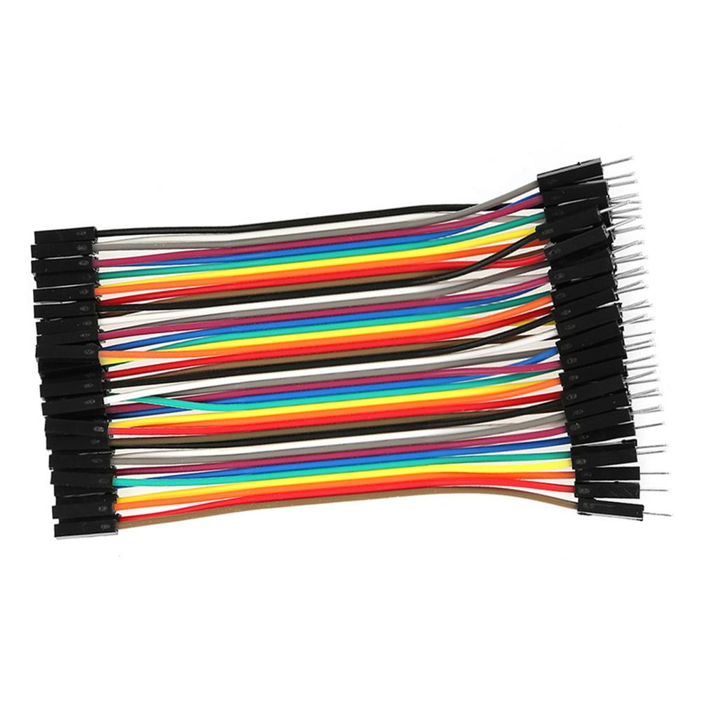 Wire Kit, 3 Pieces Colorful 10cm, Breadboard   Cables, Breadboard   Wire Kit, with 40 Pins M to FCelsius40