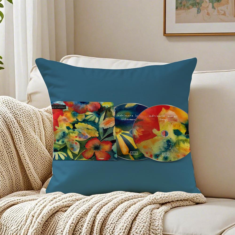 Folk Indie Art AAdrianne Lenker Cushion Cover Pillowcase Antidustmite living Room Sofa Decor Cushion Room