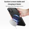 For iPhone 15 Magnetic Case Compatible with MagSafe Carbon Fiber Texture PC+TPU Cover