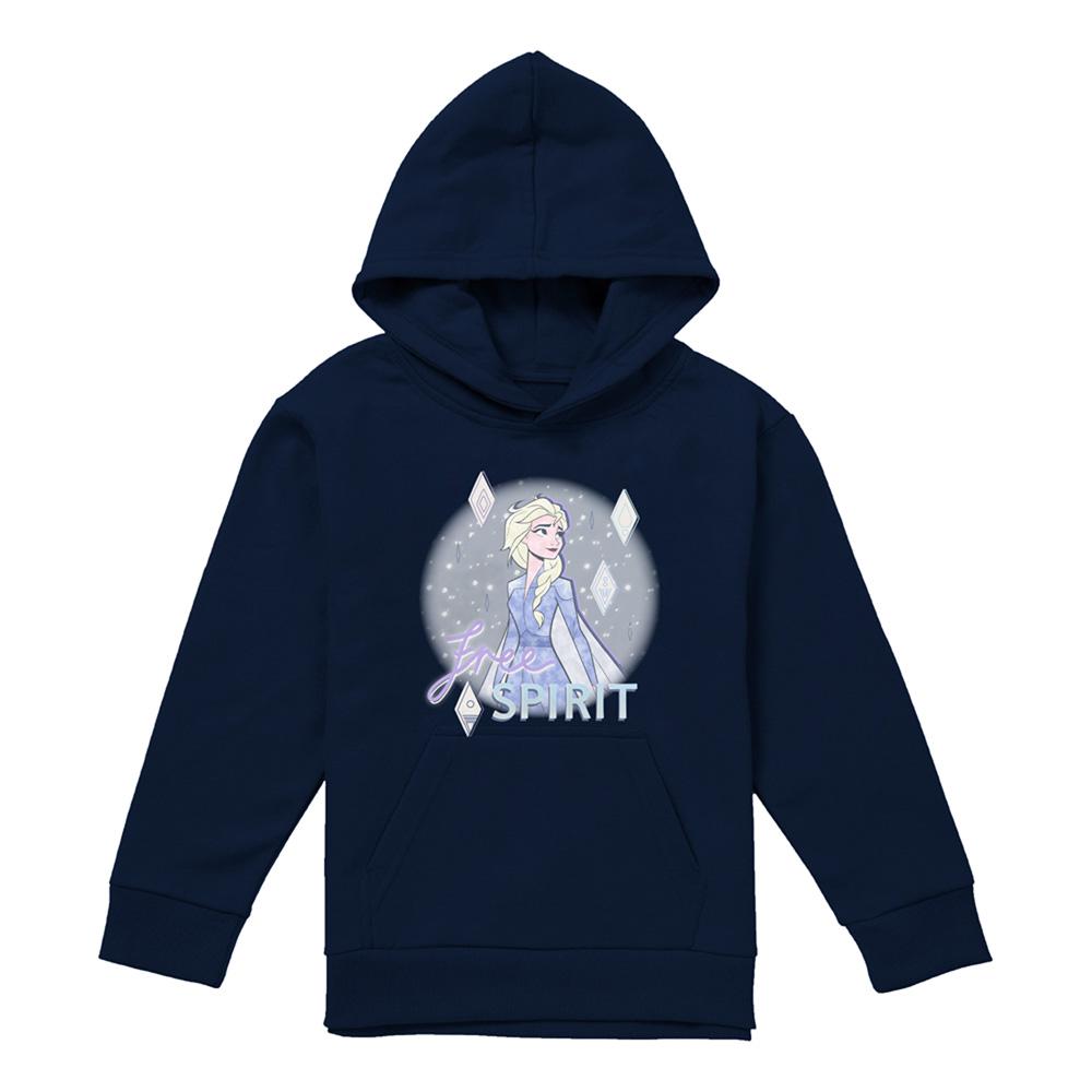Frozen Childrens/Kids Believe In Yourself Elsa Pullover Hoodie