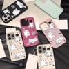Phone Case for iPhone 11 13 Case iPhone 12 14 15 16 Pro Max 12 Pro 15 Plus Leather Painted Waterproof Drop-proof and Wear-resistant Cartoon