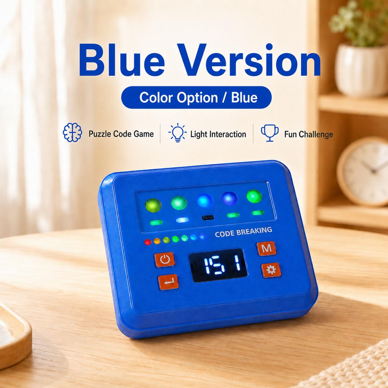 Smart Code Breaker Toy Morse Code Logic Thinking Training Electronic Puzzle Game Kids Educational Brain Game