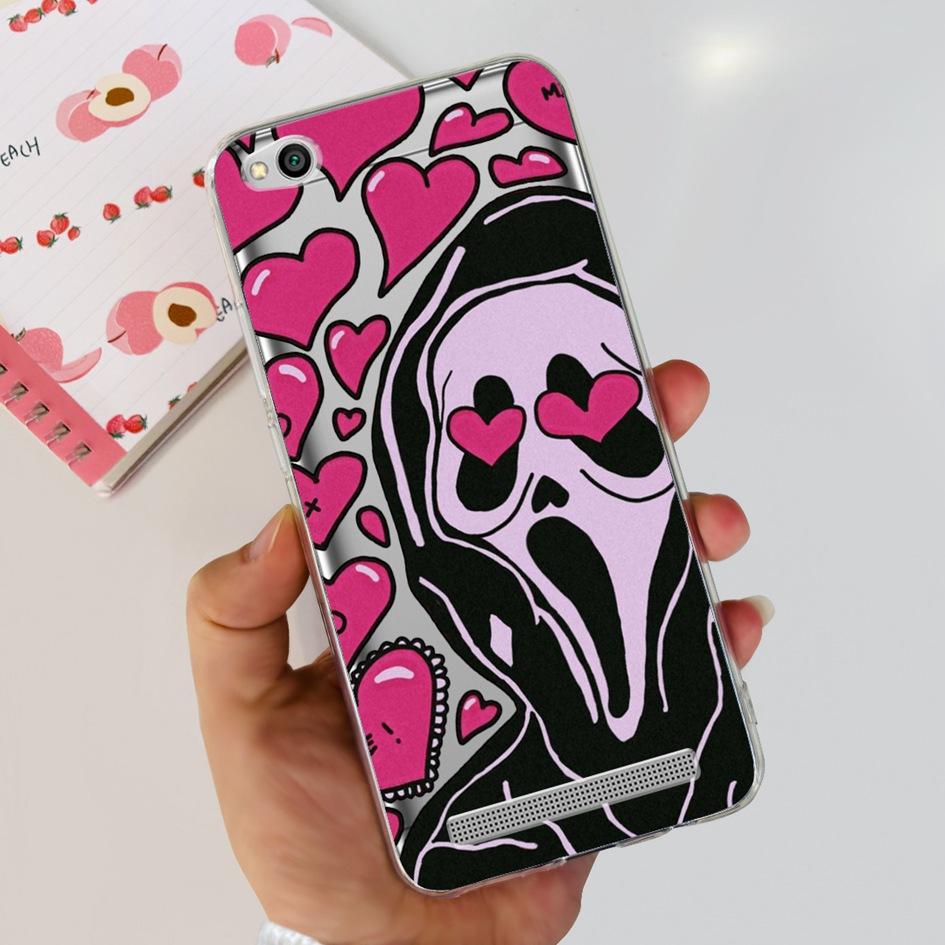 For Xiaomi Redmi 4A Case Fashion Butterfly Transparent Silicone Soft Cover For Xiaomi Redmi 5A Funda Redmi5A Redmi4A Phone Cases