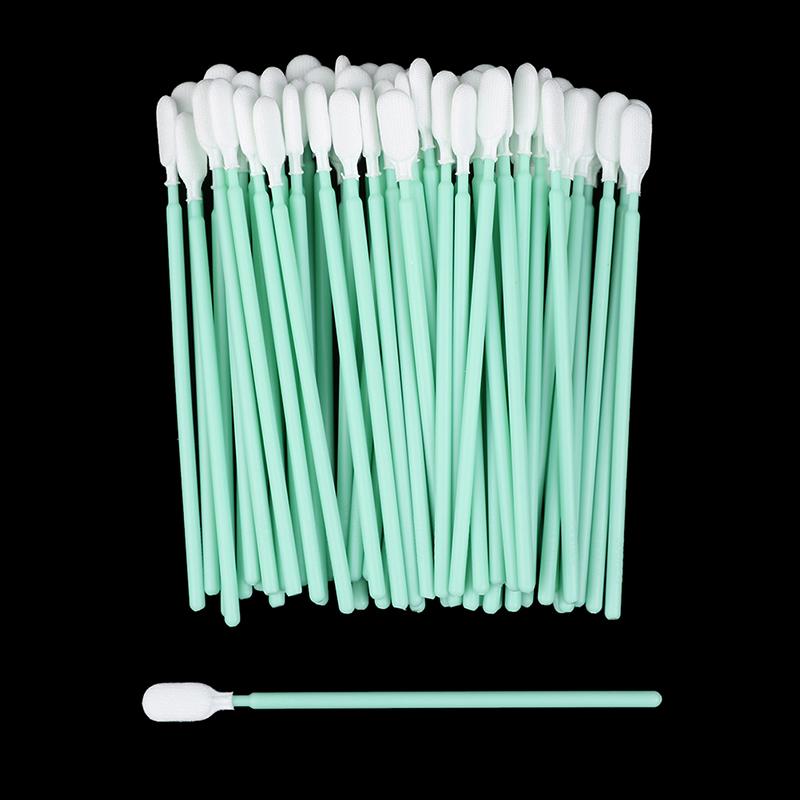 100 st för Epson Dx4 Dx5 Dx7 Tx800 Xp600 Print Head Clean Swab Stick