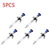 6-1PCS Bicycle Aluminum Grease Gun Aluminum Alloy MTB Bike Bearing Hub Grease Syringe Bicycle Oil Lubricant Cycling Accessories