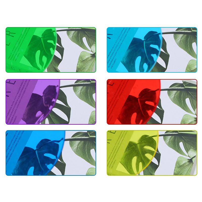 Transparent Color Filter Board Color Mixing Observation Game Props Suitable for Classroom Rewards Party Gift Boy Girl Favors ZYF