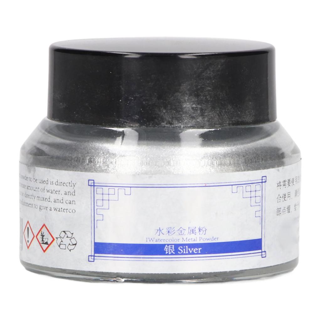 Metallic Pigment Powder Bright Color Shining Waterproof Fine Grinding Silver Mica Powder for Home