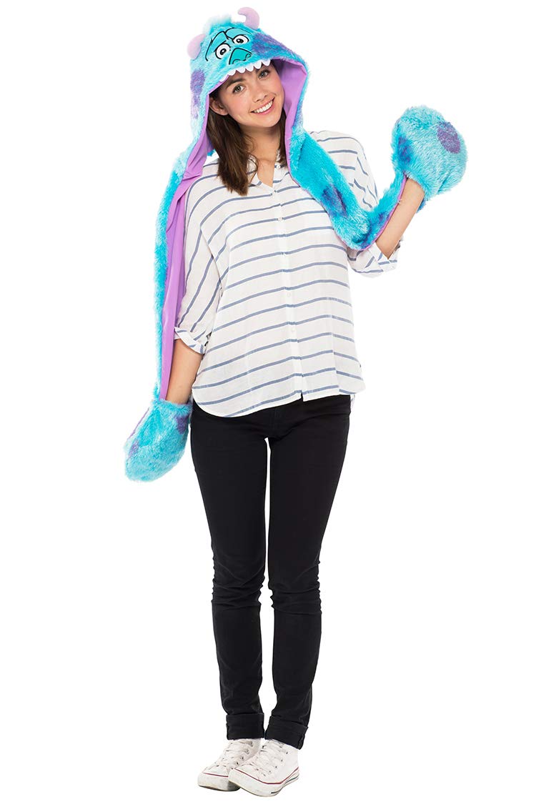 

Дисней Корпорация монстров. Салли Движущийся Пушистый Капюшон Аксессуар для Костюма, Унисекс, Длина 105 см