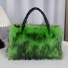New Faux Fur Women's Bag 2026 Autumn and Winter Plush Handbag Women's Fashion Premium Shoulder Bag Plush Bag