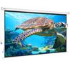 Motorized Projector Screen, 100 inch 16:9 4K 1080 HD Electric Projector Screen, Automatic Projection Screen with Remote Control, Wall Mount Movie