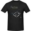 JOISOMI Men's T-Shirt Supertramp Crime of The Century Crew Neck T-Shirt Cotton Casual Athletic Men's Running Shirts