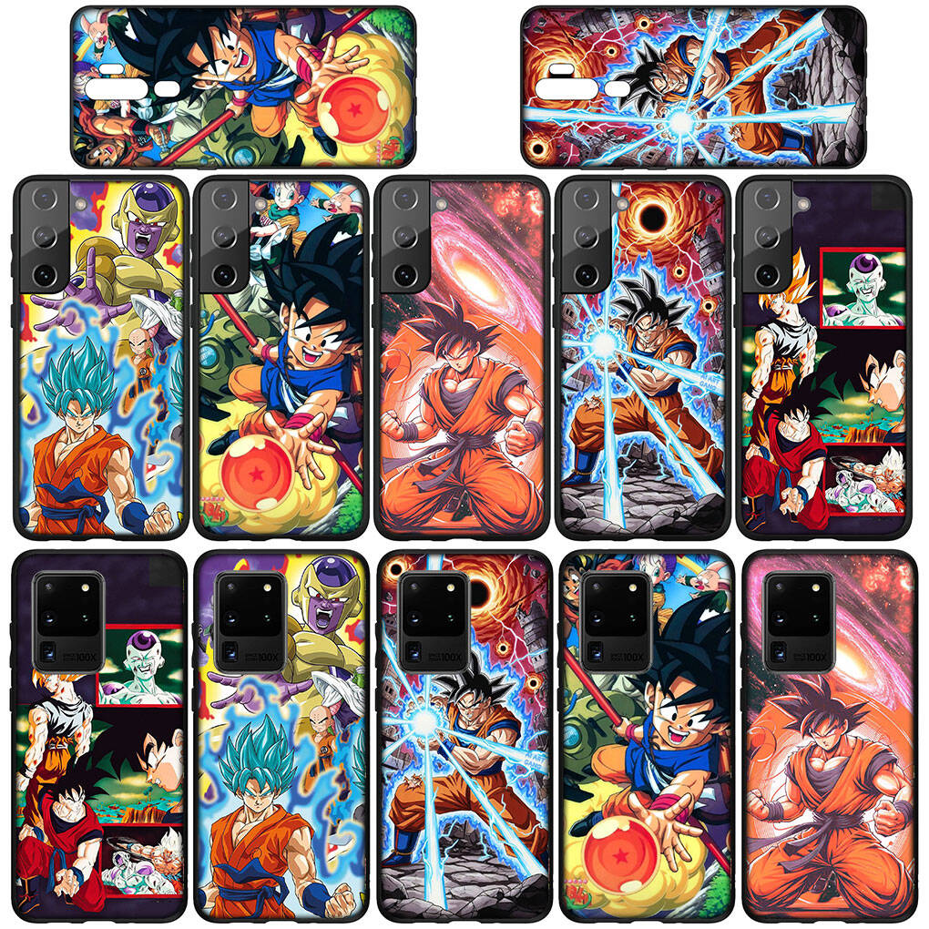 Phone Case for iPhone 17 15 16 Plus Xiaomi Poco X7 X6 F8 F7 C85 C75 C71 Redmi Note 14 12 11 13 Pro Max A4 14C 13C Frieza Funda Dragon Son Gokus Ball