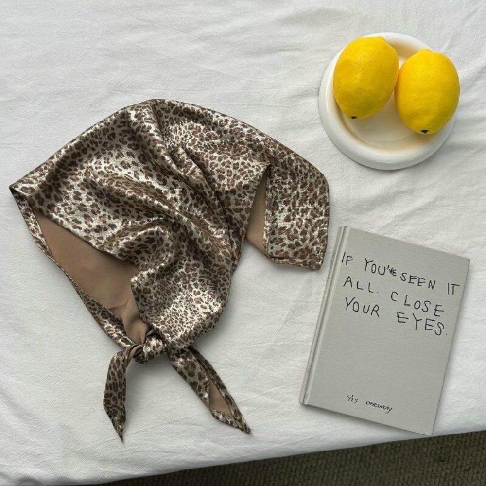 Spicy Girls Triangle Scarf Printed Punk Bandana Retro Hair Scarf  Beach