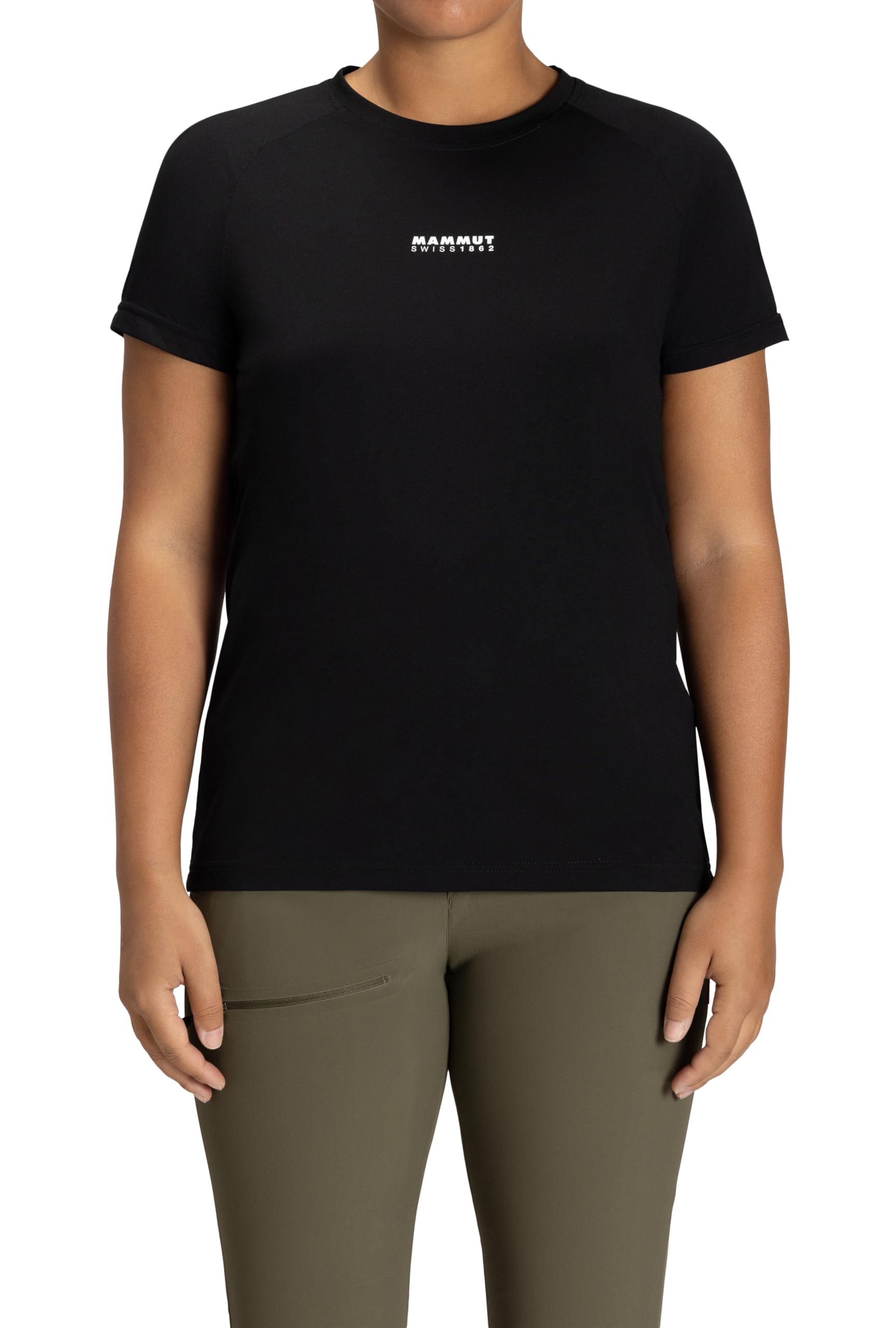 

Mammut QD Logo Print T-Shirt, Asian Fit, Women s, QD Logo Print T-Shirt AF Women, 1017-02022, Black, PRT1