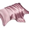 Single Sided 30MM Silk Pillowcases 100% Mulberry Silk Ivory Champagne Pink Purple Colors Hair Care and Beauty 48cmX74cm