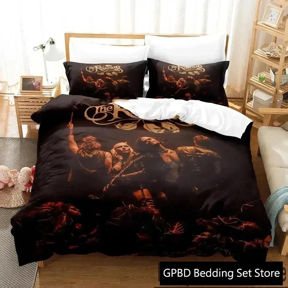 Luxury New 3D Print The Rasmus Bedding Set Duvet Cover Bed Set Quilt Cover Pillowcase King Queen Size Boys Adult Bedding Set