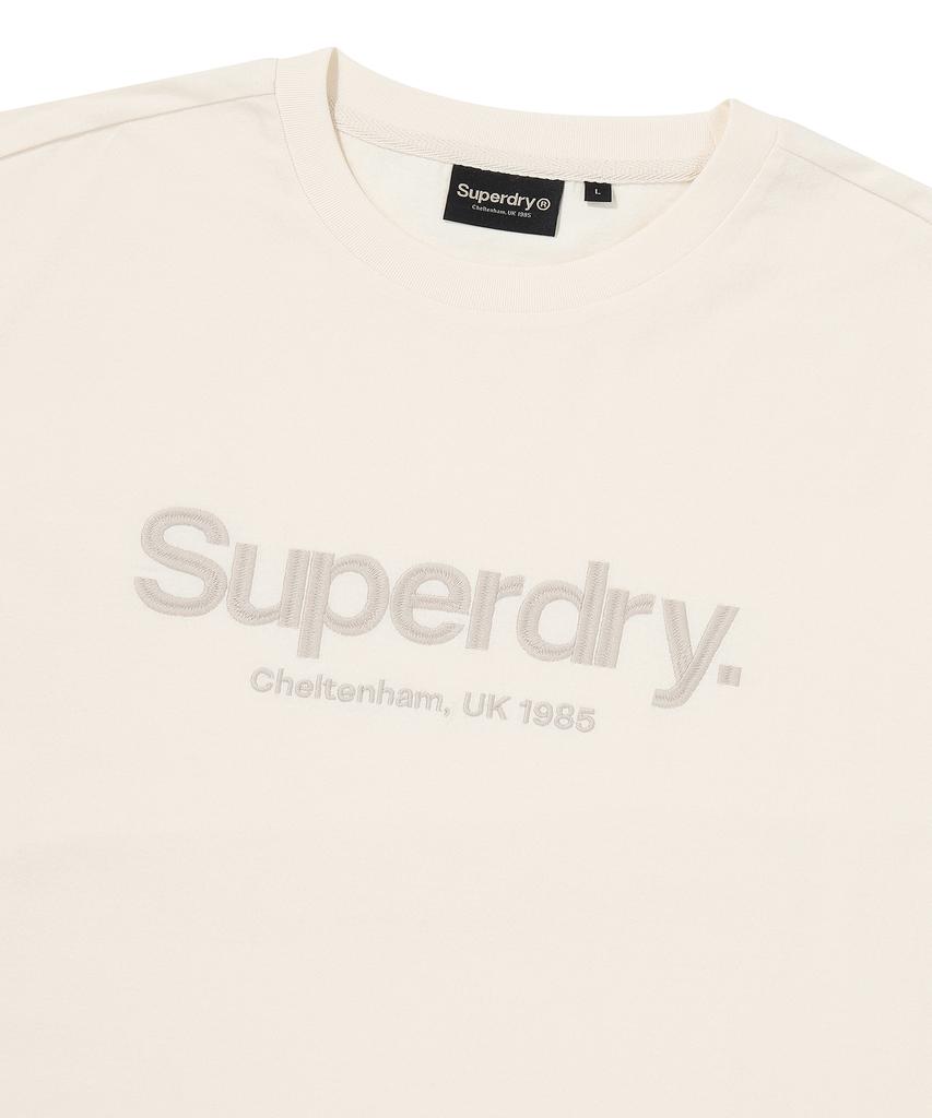 Syupeodeulai Core Mono Logo T-Shirt Cream