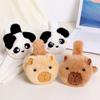 Cartoon Capybara Plush Earmuffs Thicken Cute Ear Cover Lightweight Cold-proof Ear Mask  Riding
