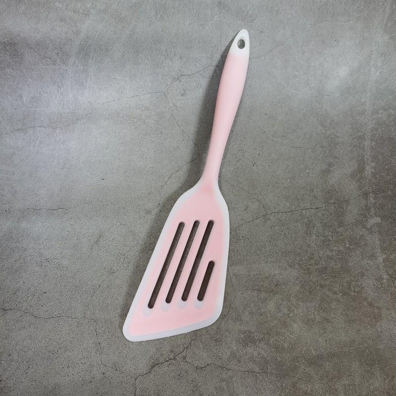 Silica Gel Integrated Extended Stir-fry Shovel Non-stick Pan Silica Gel Chinese Shovel Pan Spatula  Kitchen Accessories Cooking