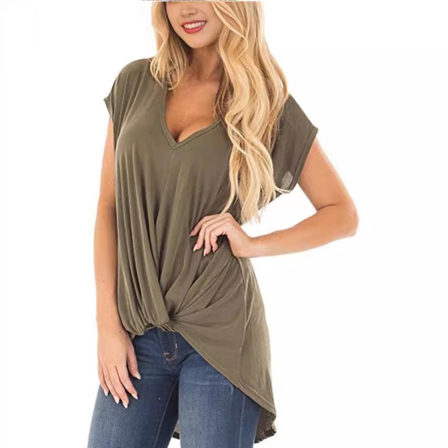 Womens summer shirt top, Short Sleeve Oversized T Shirts Workout Plus Size Casual Loose Basic Tees Trendy Outfits 2025