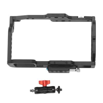 Camera Full Cage with 14 38 Thread Holes Cold Shoe Mount Quick Release Camera Cage Rig Stabilizer