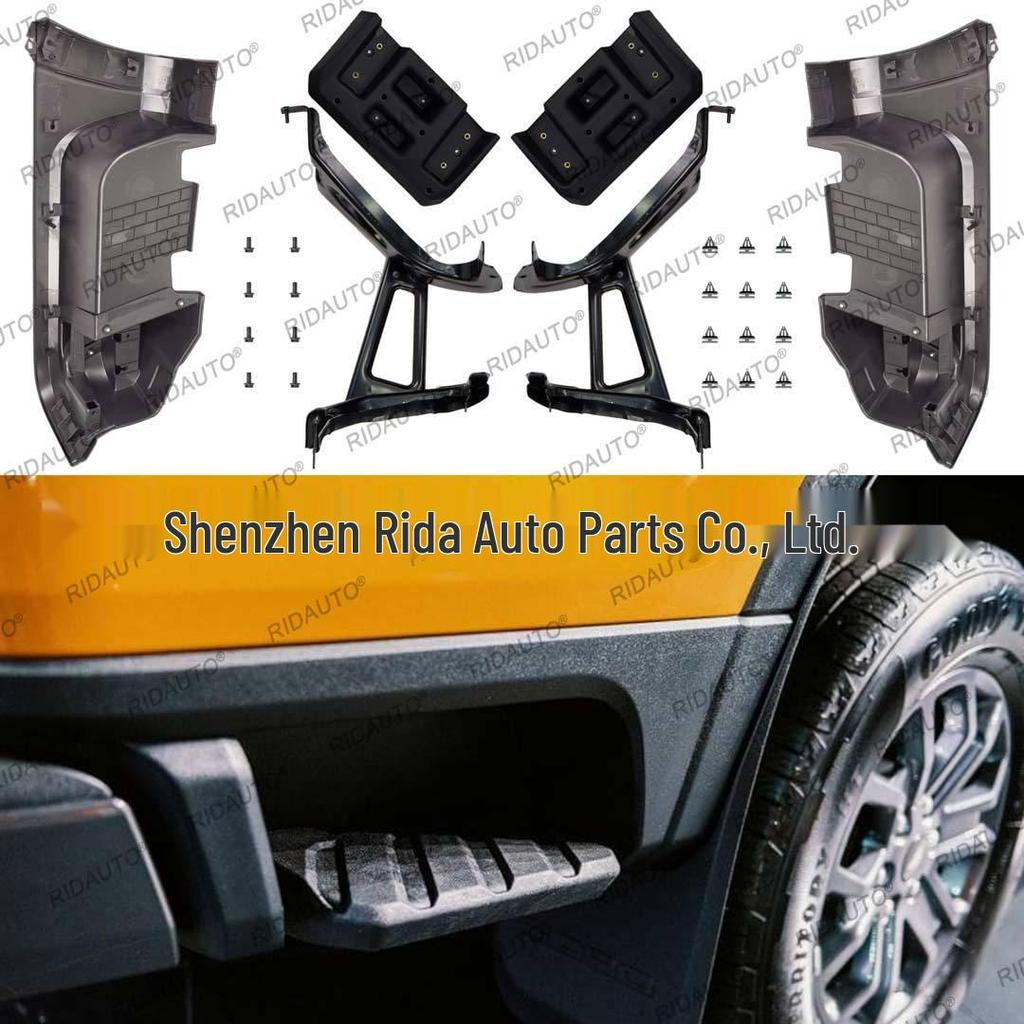 Ford Ranger T9 2022+ Rear Tailgate Step Bed Foot Pedal