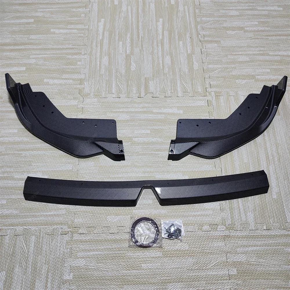 Front Bumper Splitter Lip Spoiler Diffuser For BMW 3 Series G20 G21 M-Sport 320i 325i 330i 320d M340i LCI 2022-2024+ Body Kits