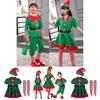 Charmantes Grünes Elfen-Weihnachtsmann-Kostümset Ideal Für Weihnachtsfeiern Und Lustige Familienaktivitäten